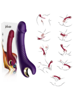 PRIME TOYS Tornado 360° Dönebilen Su Geçirmez G Nokta Uyarıcı Vibratör - Mor