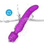 PRIME TOYS Chobe Isıtmalı Çift Titreşim Motorlu Klitoris ve G Nokta Wand Orgazm Vibratör - Mor - Görsel 5