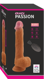 CRAYZ YUKARI AŞAĞI ROTASYONLU SİLİKON VİBRATOR - Görsel 2